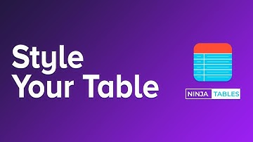 How to Customize a WordPress Table Layout, Color, and More Styles