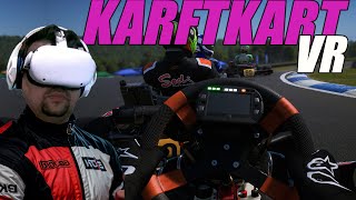 CORRIDA DE KART COMO VOCÊ NUNCA VIU | KARTKRAFT NO VR + PXN V12 Lite &amp; Moza KS
