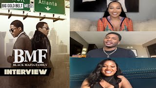 BMF (Black Mafia Family) Season 2 Interview | “La La” Anthony, Da’vinchi & Sydney Mitchell