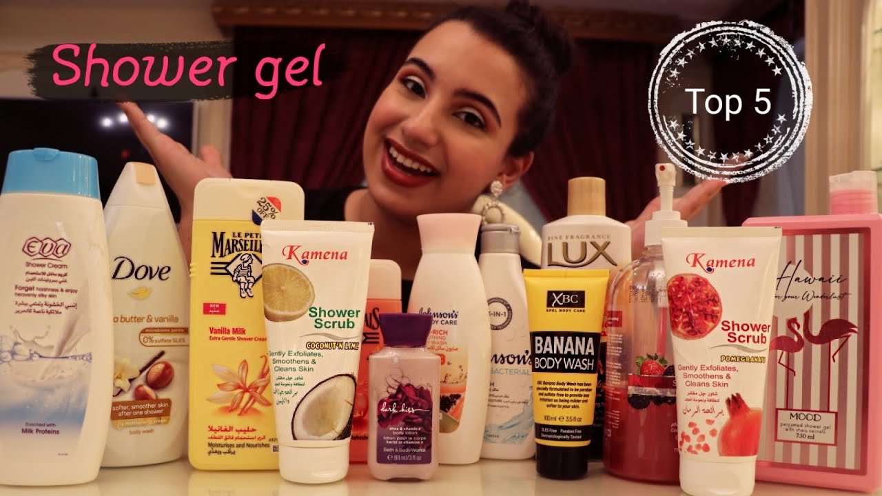 كل انواع الشاور جل للجسم الي ممكن تشتريها 🚿🛁