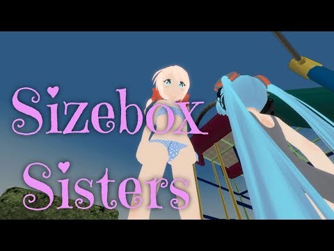 [Sizebox] Giantess Growth Animation - Sizebox Sisters