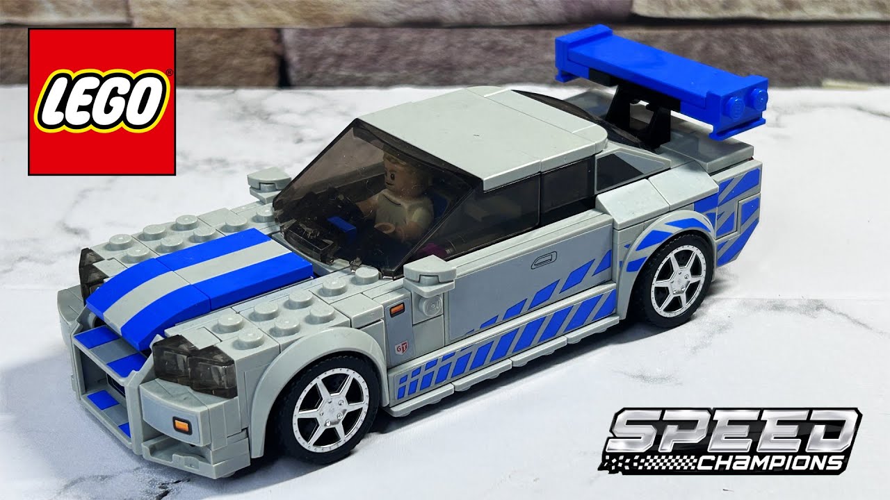 LEGO Speed Champions 76917 2Fast 2Furious Nissan Skyline GT R R34 Unboxing and Speed Build