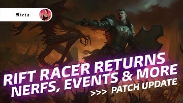 NERFS, RIFT RACER, EVENTS & MORE! Diablo Immortal Patch. 