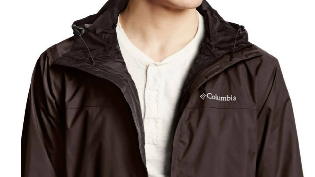 columbia men's packable rain jacket