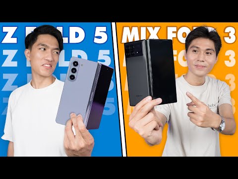 Xiaomi Mix Fold 3 vs. Galaxy Z Fold5 - Điện thoại màn gập ai đấu nổi Samsung nữa đây?!
