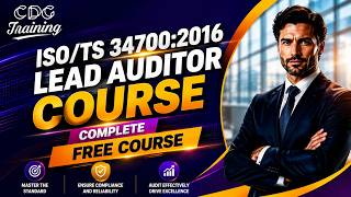 ISO/TS 34700:2016 Lead Auditor Course | Complete Free Course