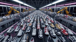 Inside a Modern Nike Shoe Factory: Full Sneaker Manufacturing Process From Raw Material to Shoes