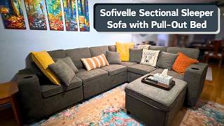 Watch Before You Buy This Large Sleeper Sectional Sofa by Sofivelle