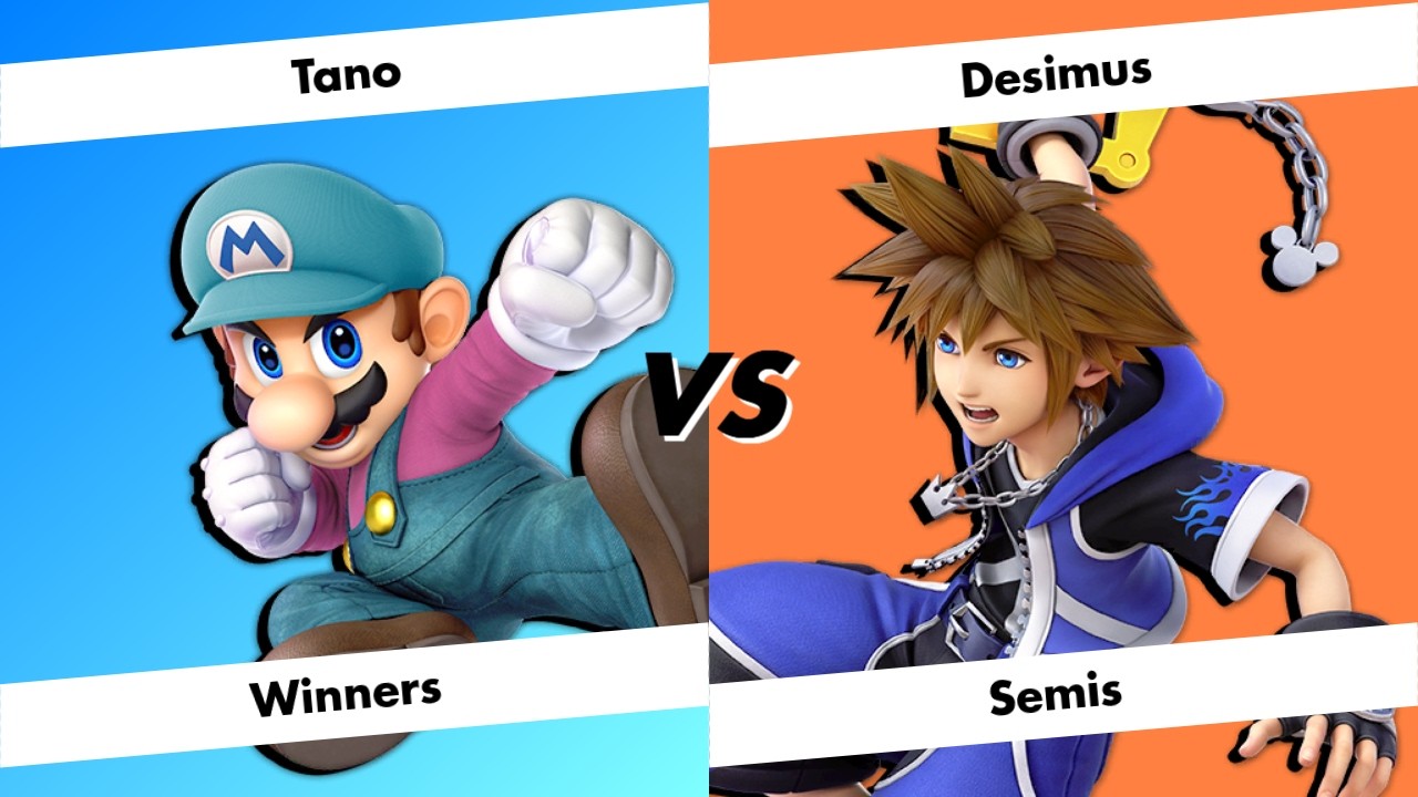 Carmel Clash 6 - Tano (Mario) vs. Desimus (Sora) - Winners-Semis