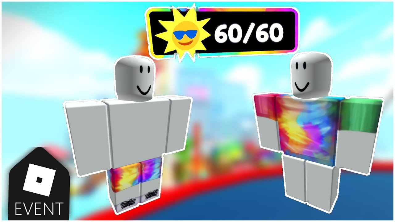 [EVENT] How to get TIEDYE SHIRT & PANTS & FIND ALL 60 SUN TOKENS in Roblox TAI VERDES CONCERT