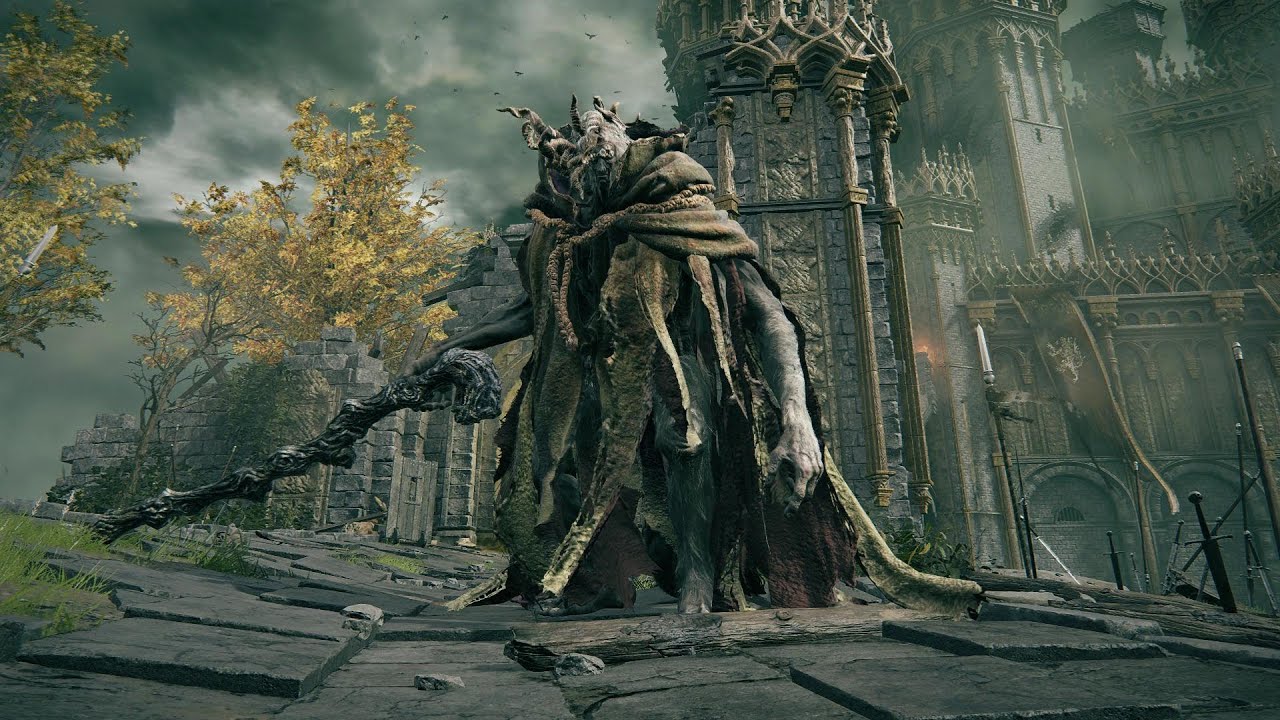 Margit the Fell Omen (Lvl 1, No Upgrade, No Armor, No Talisman) - Elden Ring