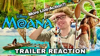 Moana - Trailer Reaction (Disney Live Action 2026 Movie)