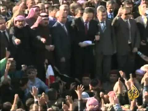 محافظة الأنبار تتظاهر ضد حكومة المالكي