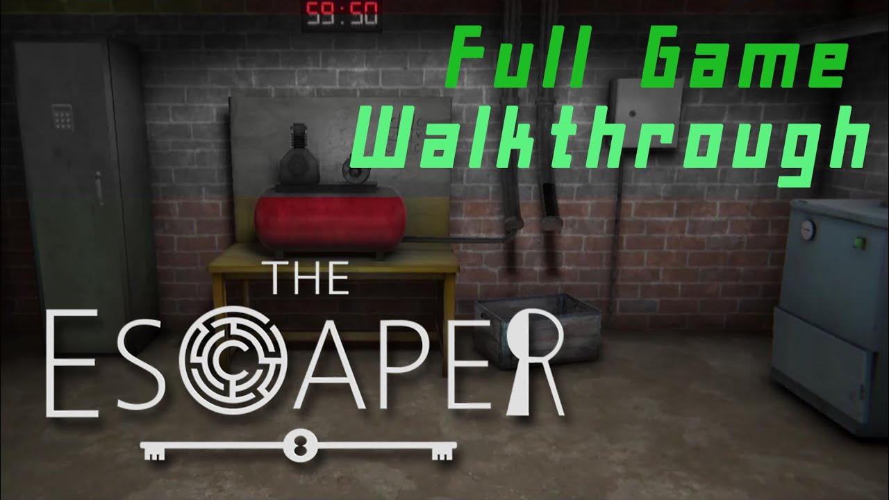 The Escaper – Escape Room Puzzle Game │ 방탈출 퍼즐게임 Walkthrough (No Commentary)