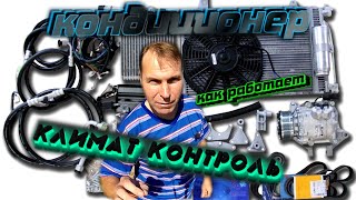 КОНДИЦИОНЕР И КЛИМАТ КОНТРОЛЬ ПРИНЦИП РАБОТЫ И РАЗНИЦА (ЛЕКЦИЯ)