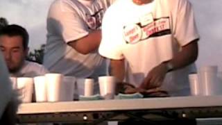 me winning the 1st Annual Lumpy's Diner Eating contest!