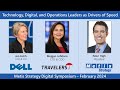 Technology digital  operations leaders as drivers of speed at dell  travelers  technovation 856