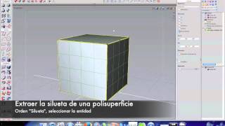 extraer curvas Solidthinking Evolve
