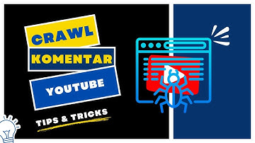 cara mendapatkan data komentar dari Youtube (crawling) - #video #datascience