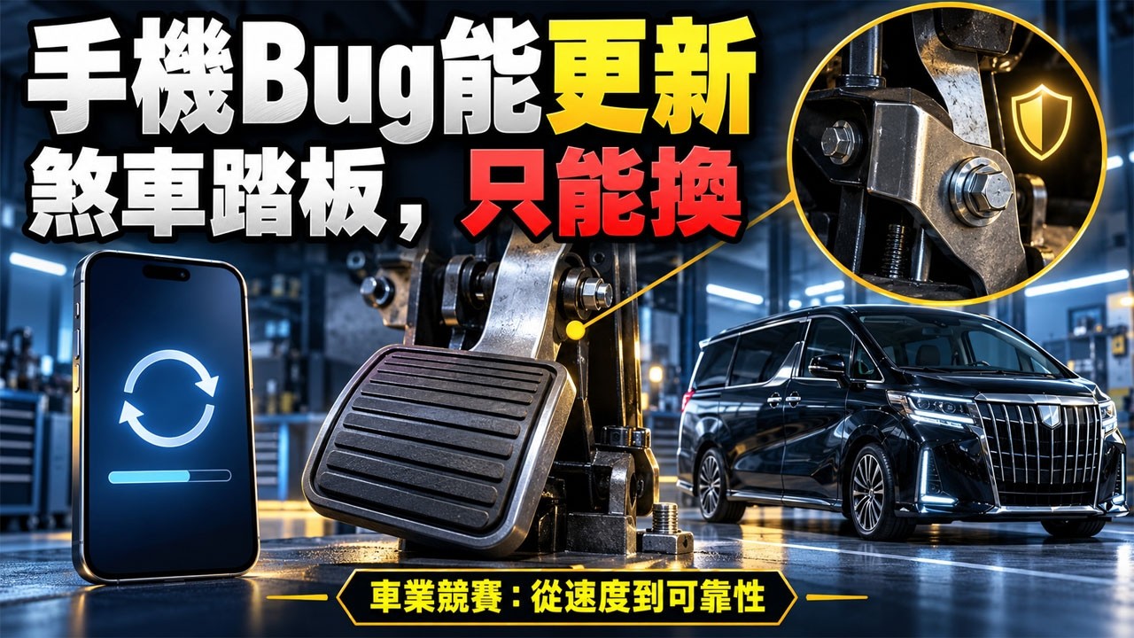 「手機出Bug叫更新,煞車踏板出問題,只能換。」中國車業從速度競賽轉向可靠性 - YouTube