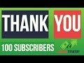100 subscribers askmestartup  thank you 