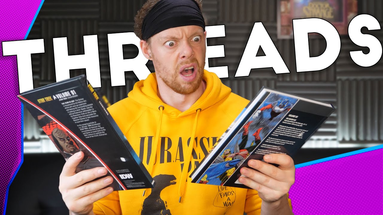 Threads Unboxing Video - How Many Graphic novels?! - July 2020