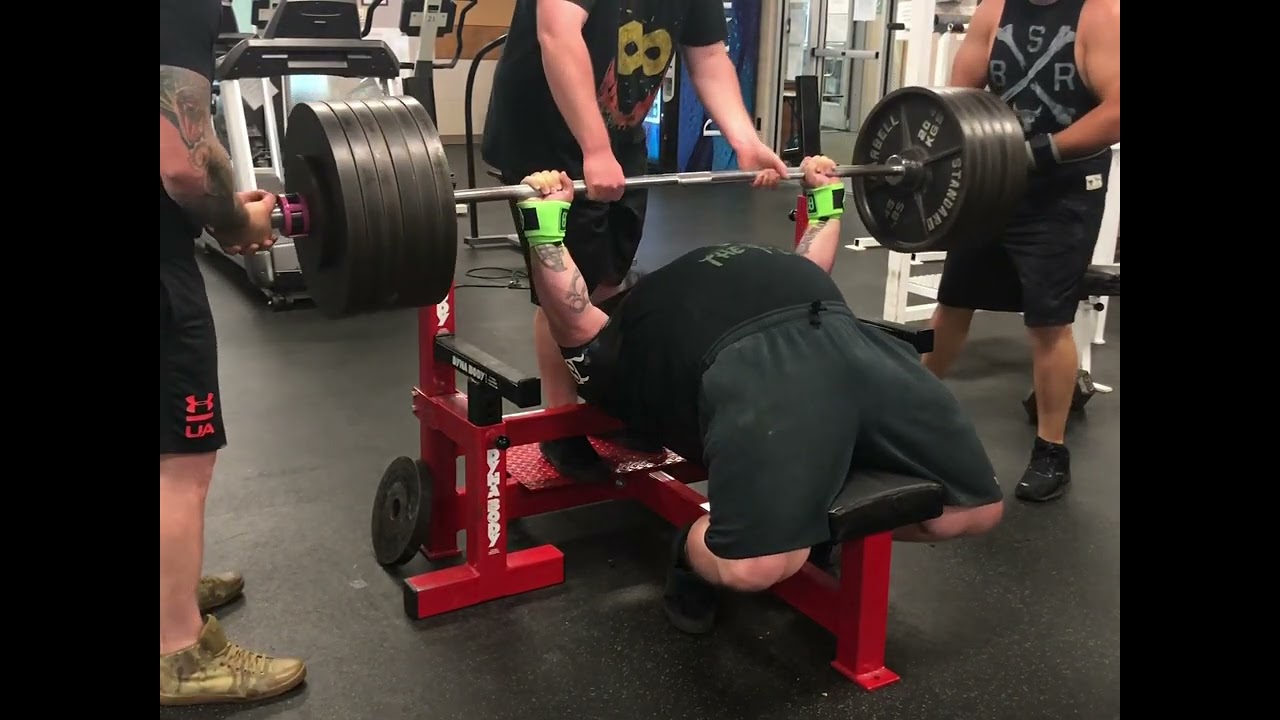 605lb bench | F8 Widow-maker | Double ply