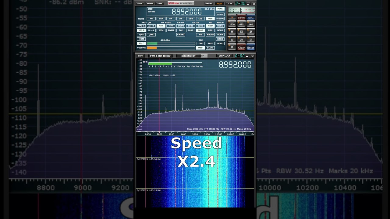 United States Air Force HFGCS 8.992 MHz, USB, Emergency Action Message