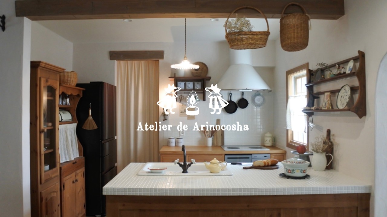 Room tour of a Ghibli-esque house 🏡 Preparation for an overseas