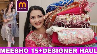 Meesho 15 New Arrival Outfits Haul Farshi Salwar Suitstani Suitsharara Set