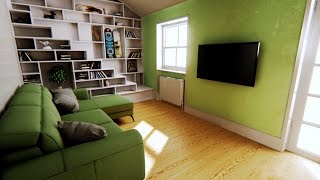 Loft in London Virtual House Tour - Tech Demo [60fps] [Unreal Engine 4]