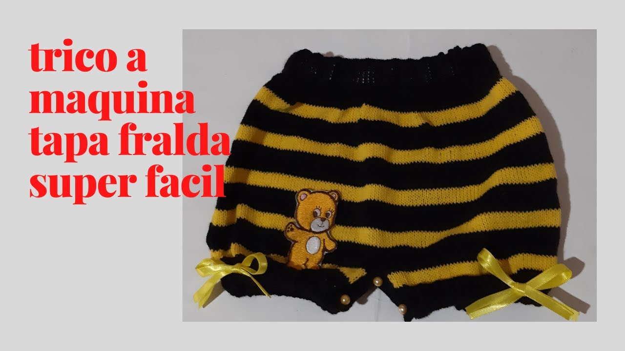 tapa fralda super fácil