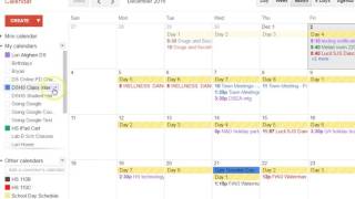 Google Calendar Event Notifications