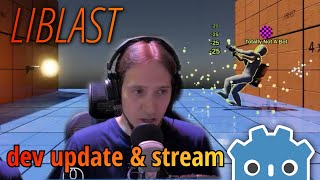 Liblast dev update 2022-11-05 (Godot 4 open-source multiplayer FPS game)