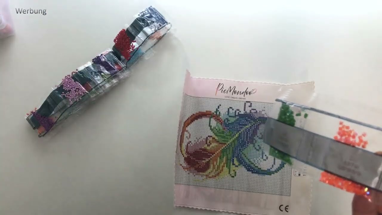 Diamond Painting | Unboxing Infinity Feather von #picmondoo