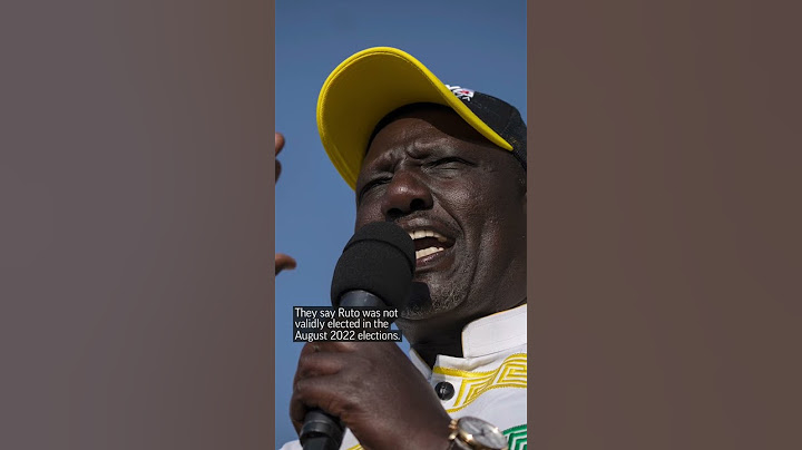 Arrests as Kenya opposition leads anti-government protests #shorts