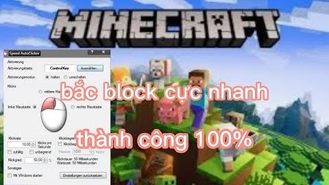 hướng dẫn cách cài auto clicker vào minecraft bắc block như hacker và dùng để pvp