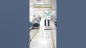 After a factory uses AMR robots, work efficiency has been greatly improved.