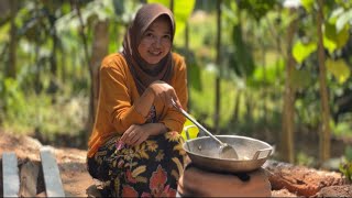 Neng Elin GADIS DESA IDAMAN, Cantik Dan Pandai Memasak Nasi Ngaliwet, Suasana Pedesaan Cianjur