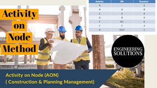 Activity on Node Method ( AON)