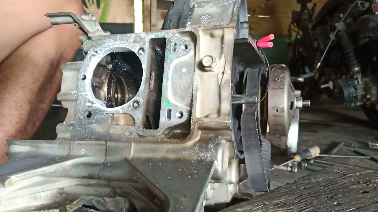 Perbesar lubang crankcase/selinder menggunakan tuner