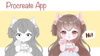 Vẽ chibi cat girl: Bạn yêu thích vẽ nhân vật chibi đáng yêu? Hãy thử vẽ một chú mèo con với phong cách chibi nữ tính. Chắc chắn bạn sẽ được một trải nghiệm thú vị và sáng tạo với hình ảnh này.