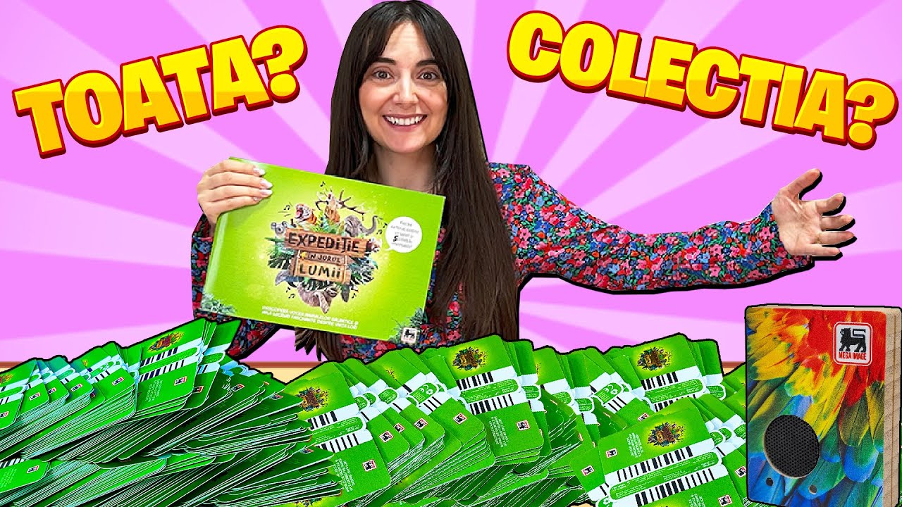 DESCHID 400 DE de CARTONASE EXPEDIȚIE ÎN JURUL LUMII ! Mega Image