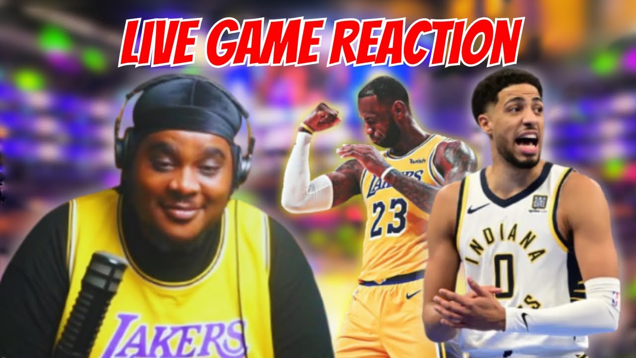 LeBron For The Win!!!!!! Lakers Vs Pacers End Of Game Highlights - YouTube