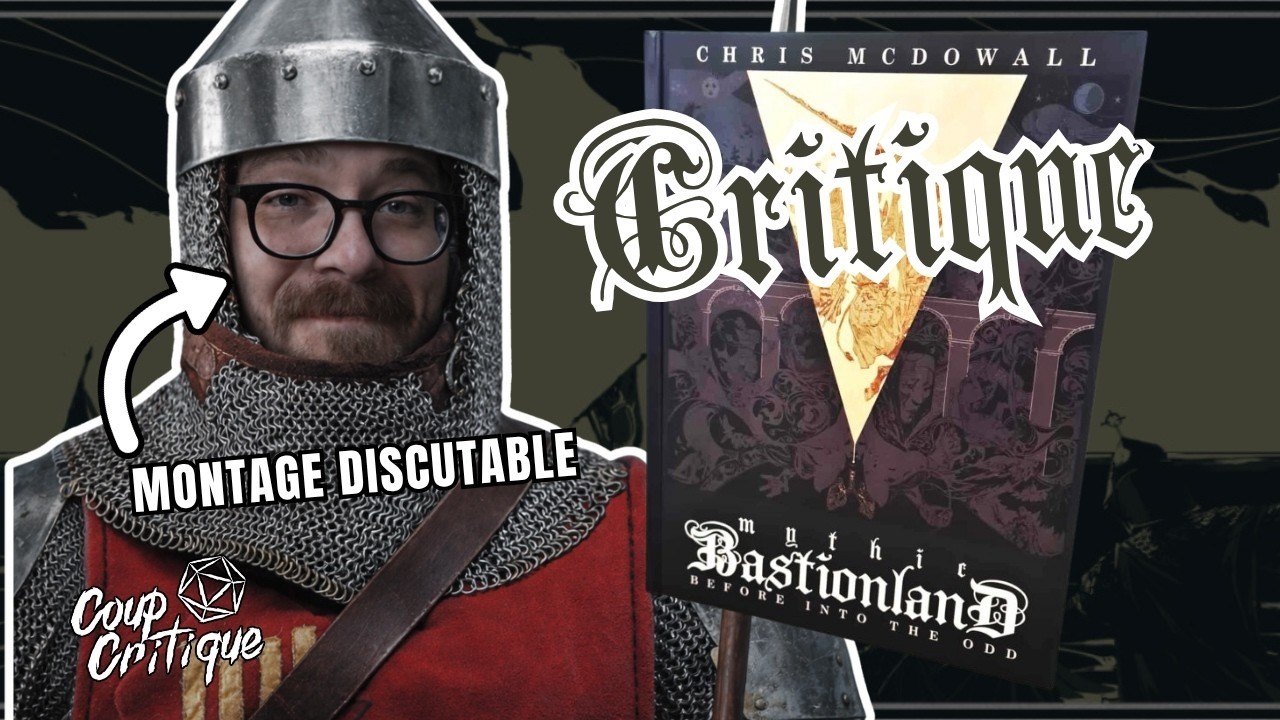 CRITIQUE JDR | Mythic Bastionland - Les mythes, la gloire et la chevalerie 🎲🐎⚔️🐎