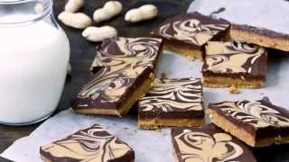 No Bake Chocolate Peanut Butter Bars Recipe