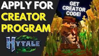 Hytale - How To Apply For Creator Program (GET CREATOR CODE)