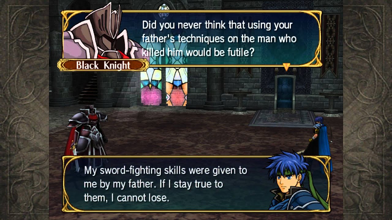 Fire Emblem: Path of Radiance [HD]: You wish the Black Knight was this easy  - YouTube