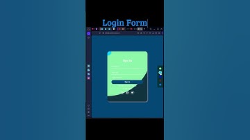 Create a login form using html CSS and JS | JavaScript Projects