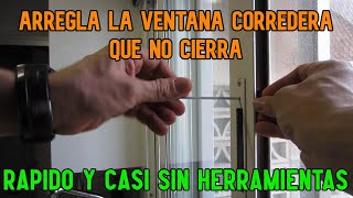 ▷🛠CAMBIAR CIERRE VENTANA ALUMINIO⌛▷ 1/2 arreglar ventana aluminio que no  cierra 